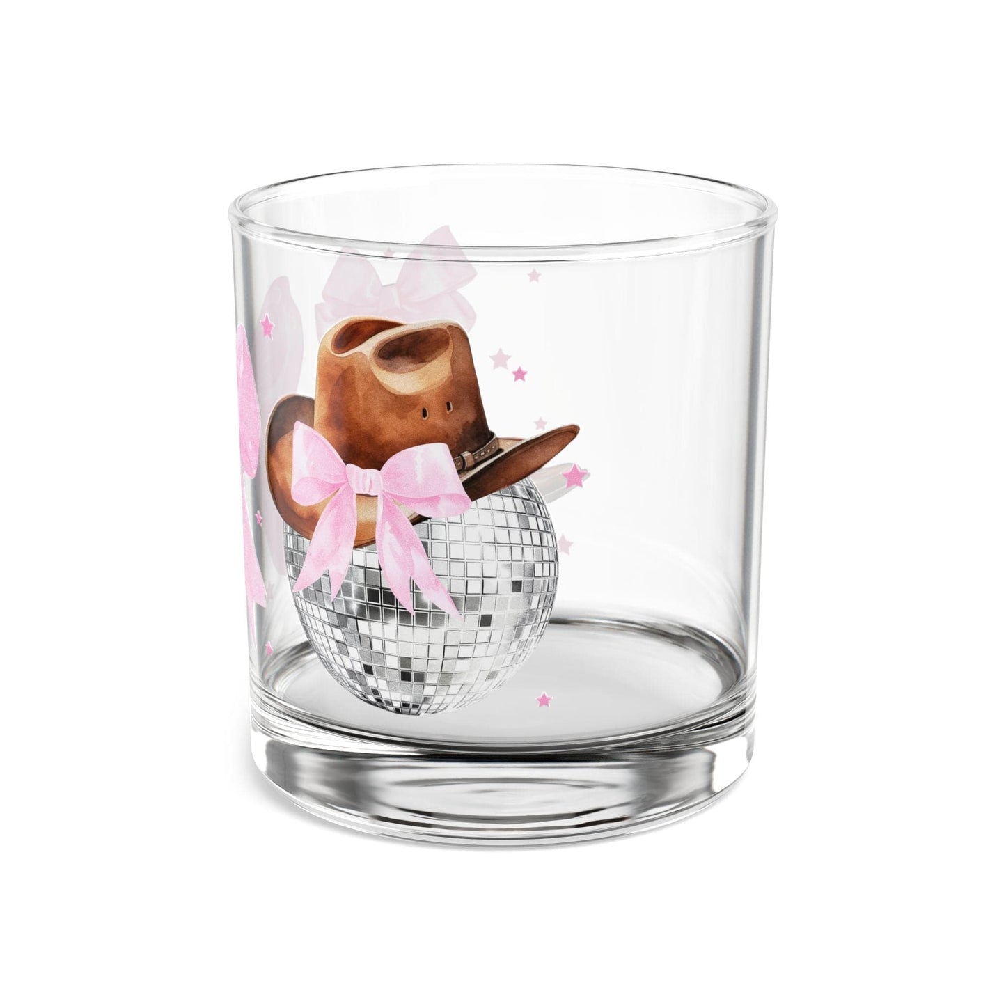 Printify Mug 10oz Cowgirl Coquette | Whiskey Girl Glass | Whiskey Glass for her | Gift For Friend | Whiskey Glass Set | Birthday | Disco Cowgirl Shot Glasses