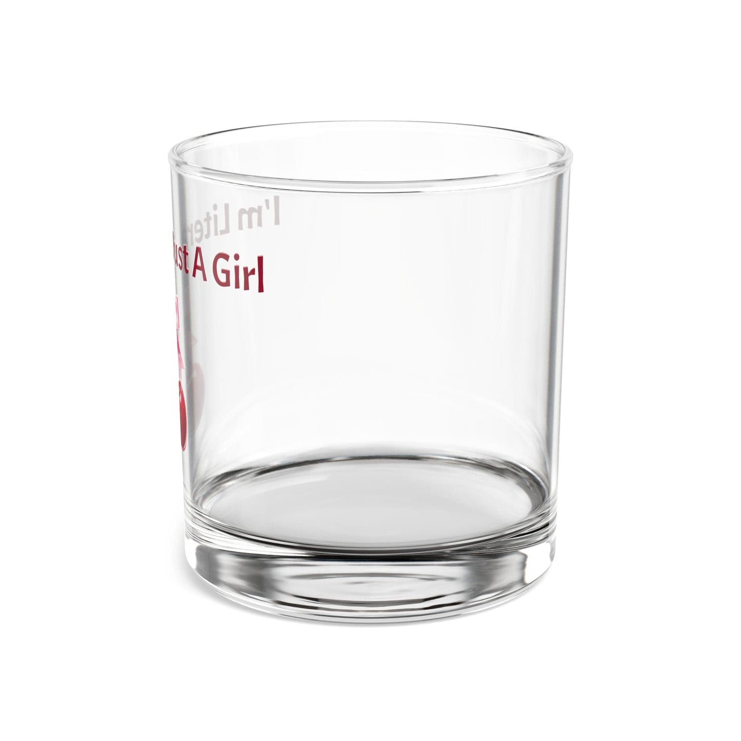 Printify Mug 10oz I'm Literally Just A Girl Cherry Red Rocks Glass 10oz