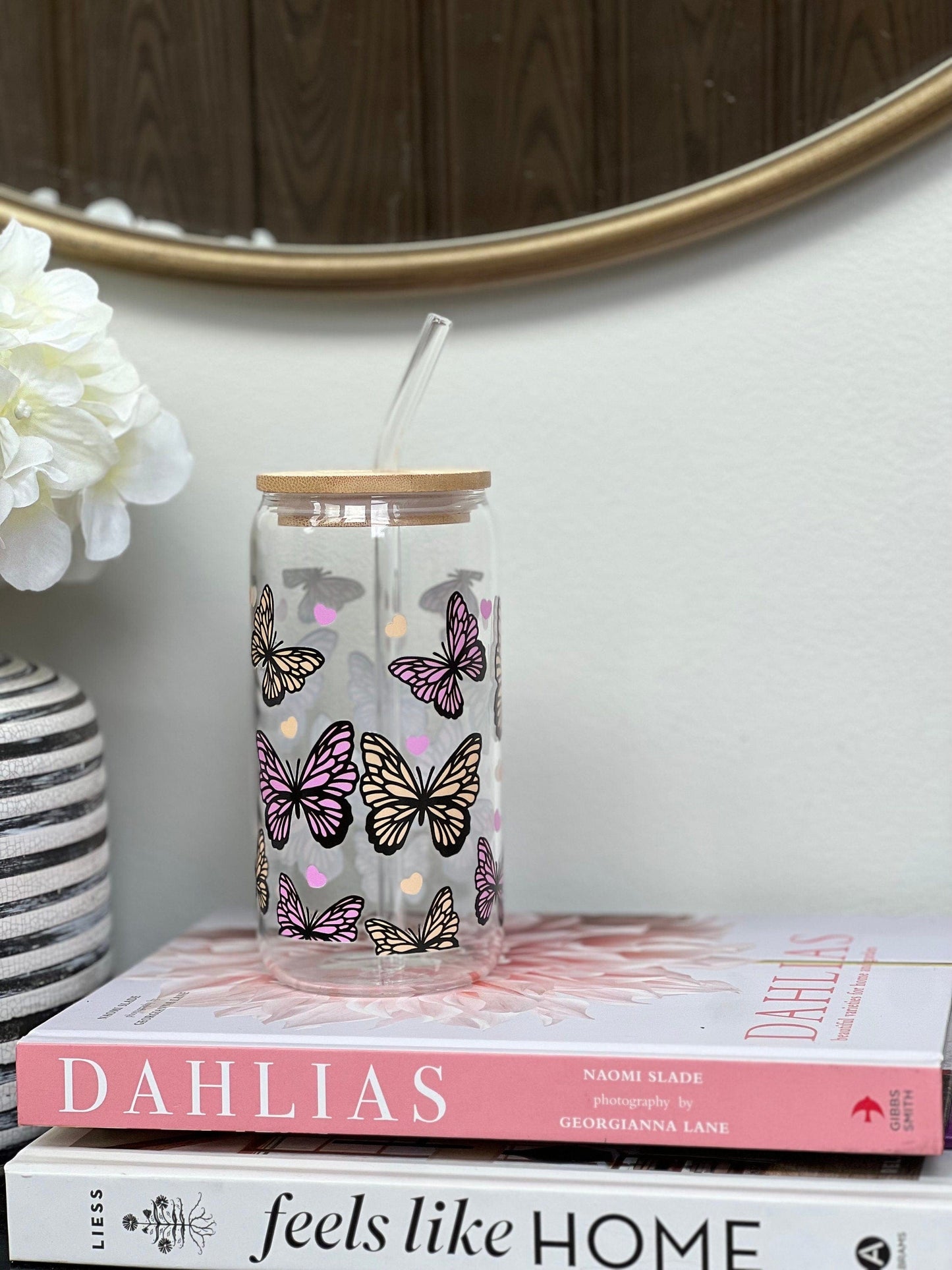 Everyday Ego Drink Cup Butterfly Glass Cup