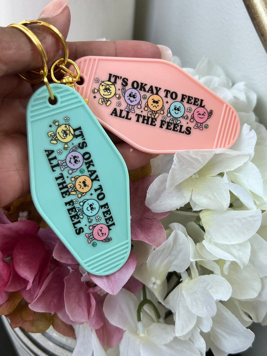 Everyday Ego Motel Keychain | Retro Hotel Keychain | Car Keys | House Keys | Cute Keychains | Hotel Keychain Svg | Vintage Keychain | Work Key