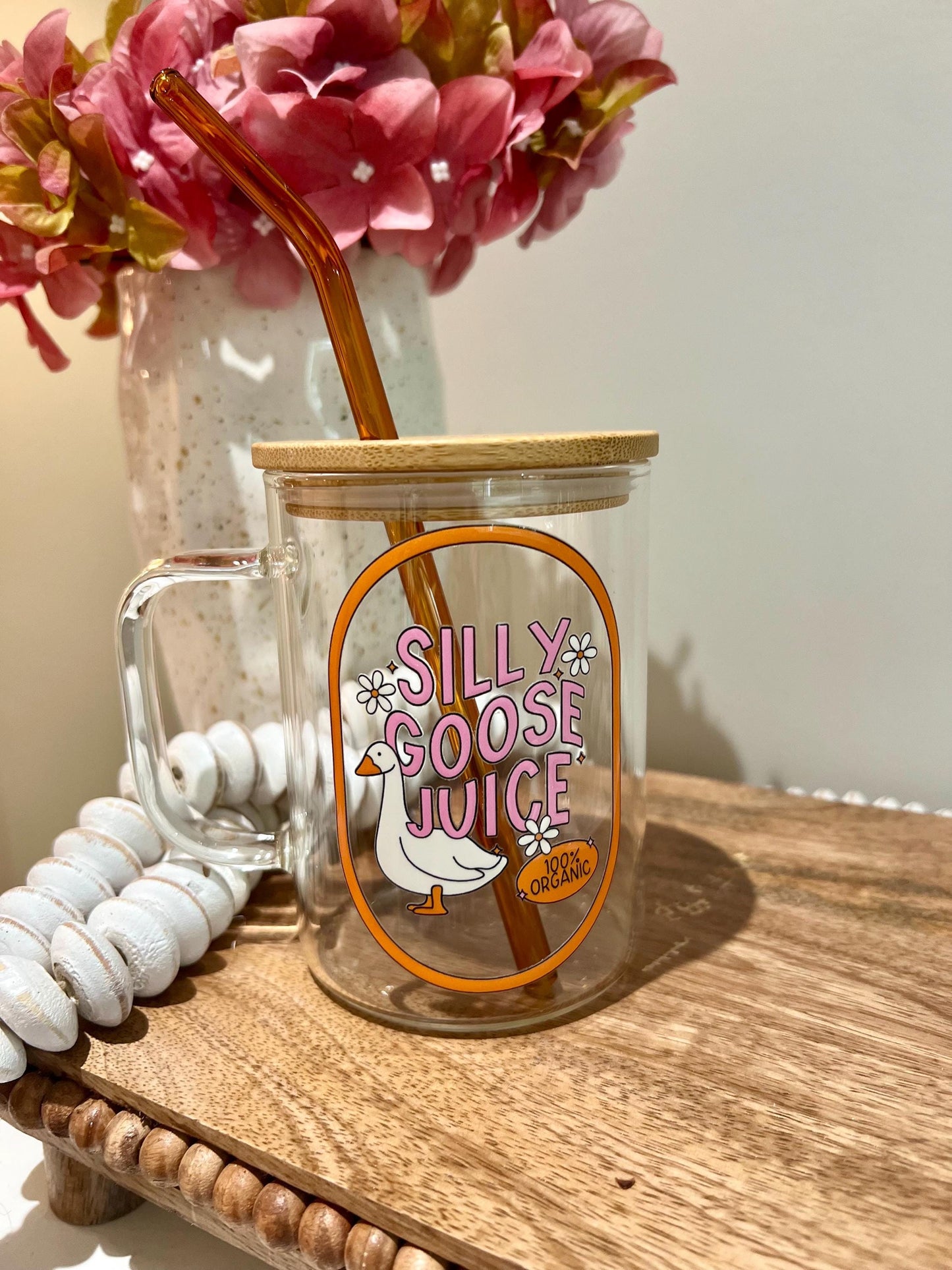 Everyday Ego Silly Goose Juice Mug | Meme Gift | Funny Gift | Gift For Friend | Silly Goose Juice Glass Can | Iced Coffee Cup | Cocktails | Mocktails
