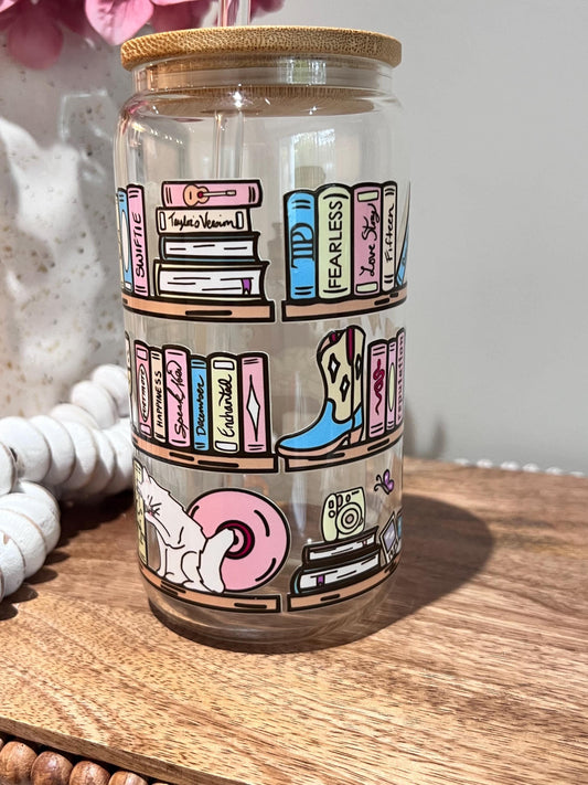 Everyday Ego Drink Cup Album Books Swiftea Glass