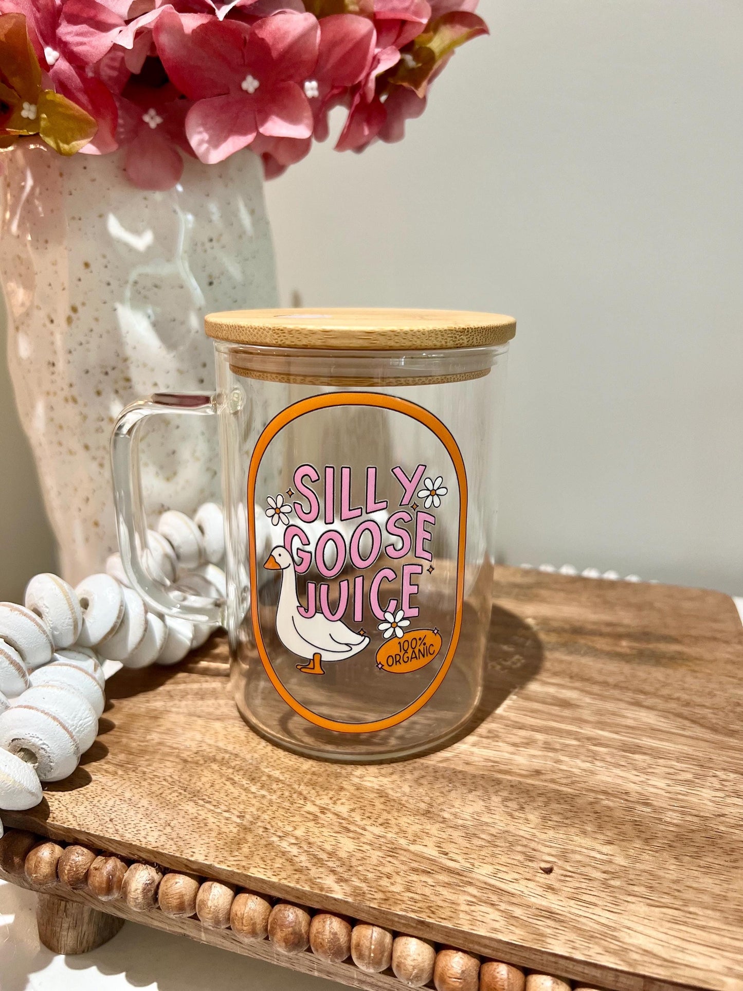 Everyday Ego Silly Goose Juice Mug | Meme Gift | Funny Gift | Gift For Friend | Silly Goose Juice Glass Can | Iced Coffee Cup | Cocktails | Mocktails