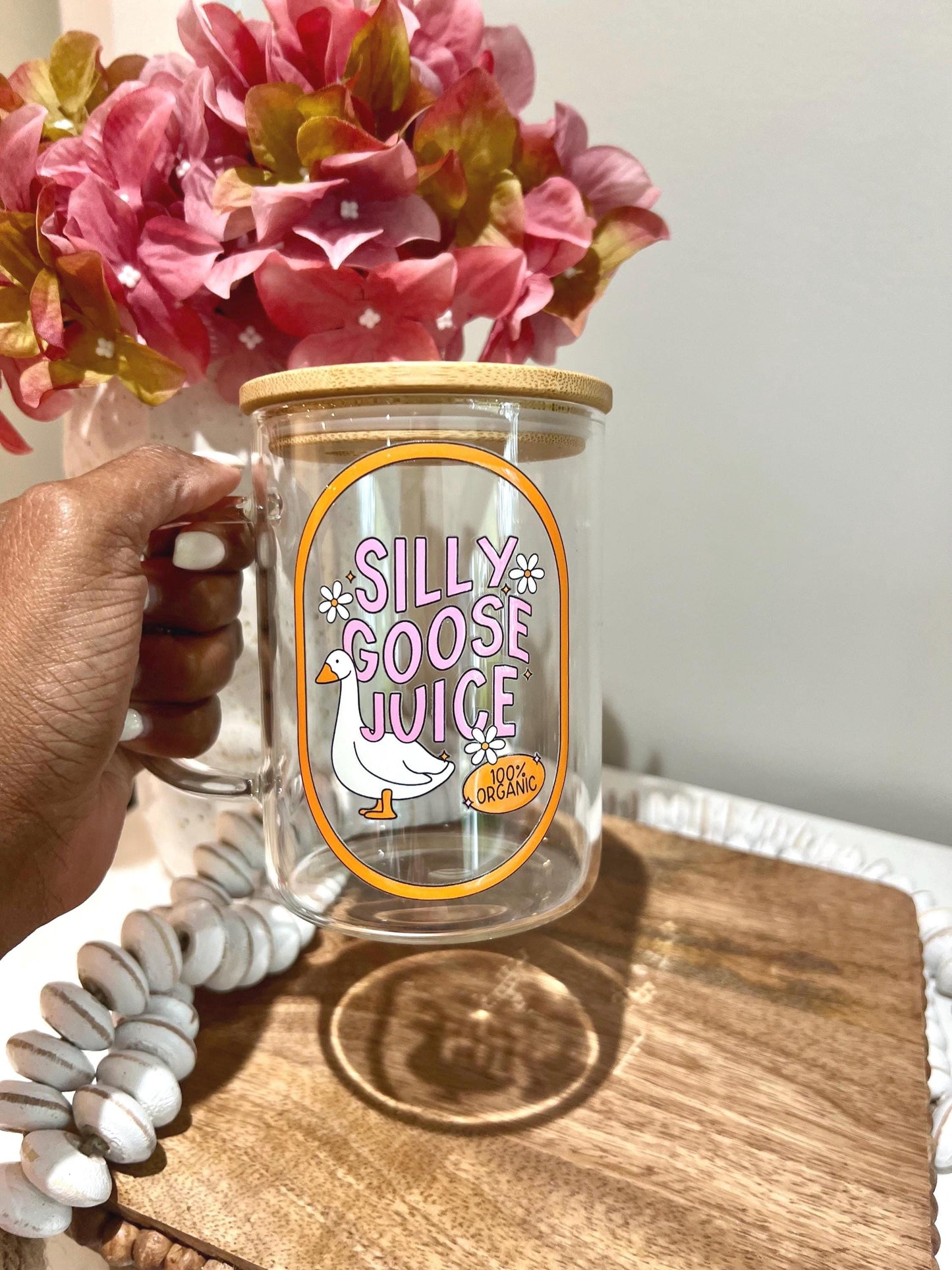 Everyday Ego Silly Goose Juice Mug | Meme Gift | Funny Gift | Gift For Friend | Silly Goose Juice Glass Can | Iced Coffee Cup | Cocktails | Mocktails