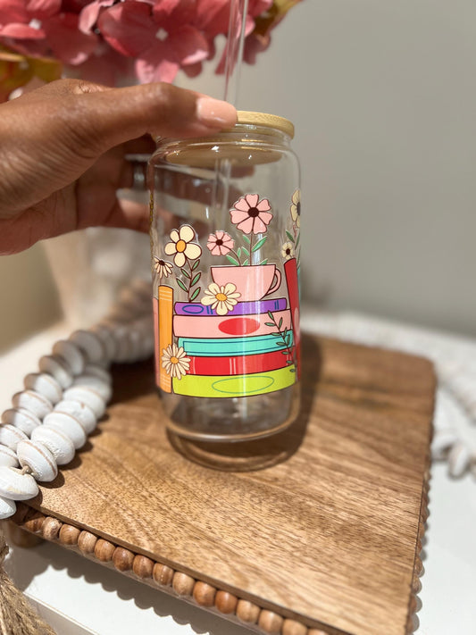 Everyday Ego Drink Cup Bookish Iced Coffee Cup