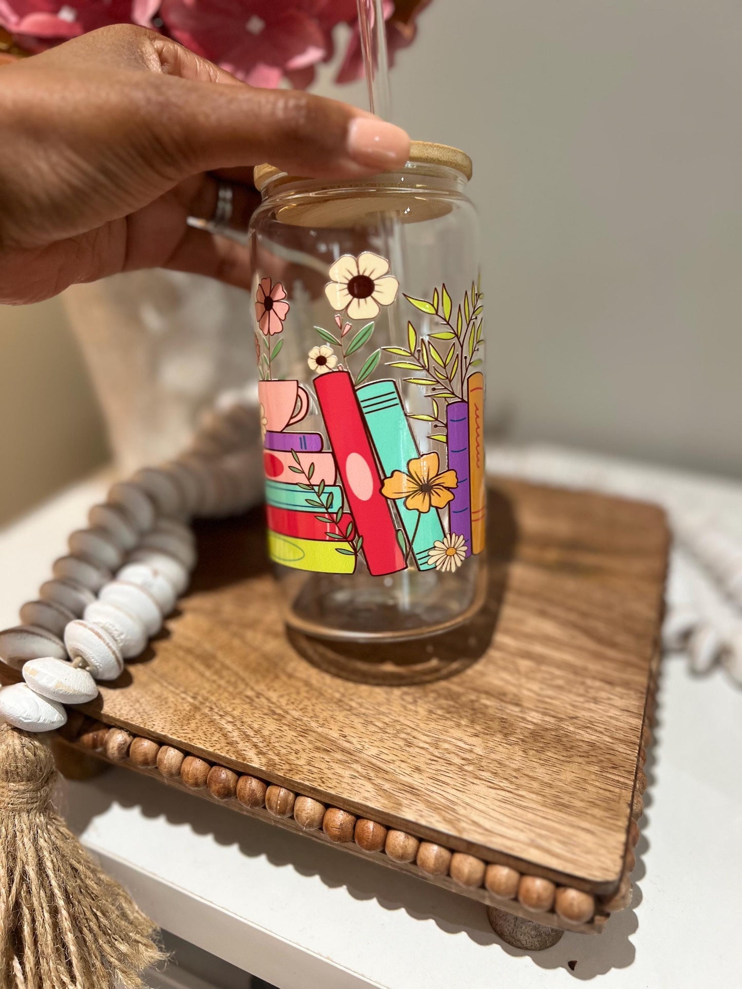 Everyday Ego Drink Cup Bookish Iced Coffee Cup