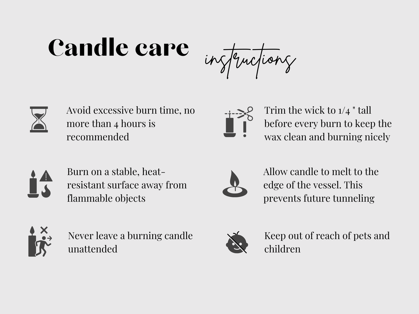 Printify Home Decor Taurus Funny Candle