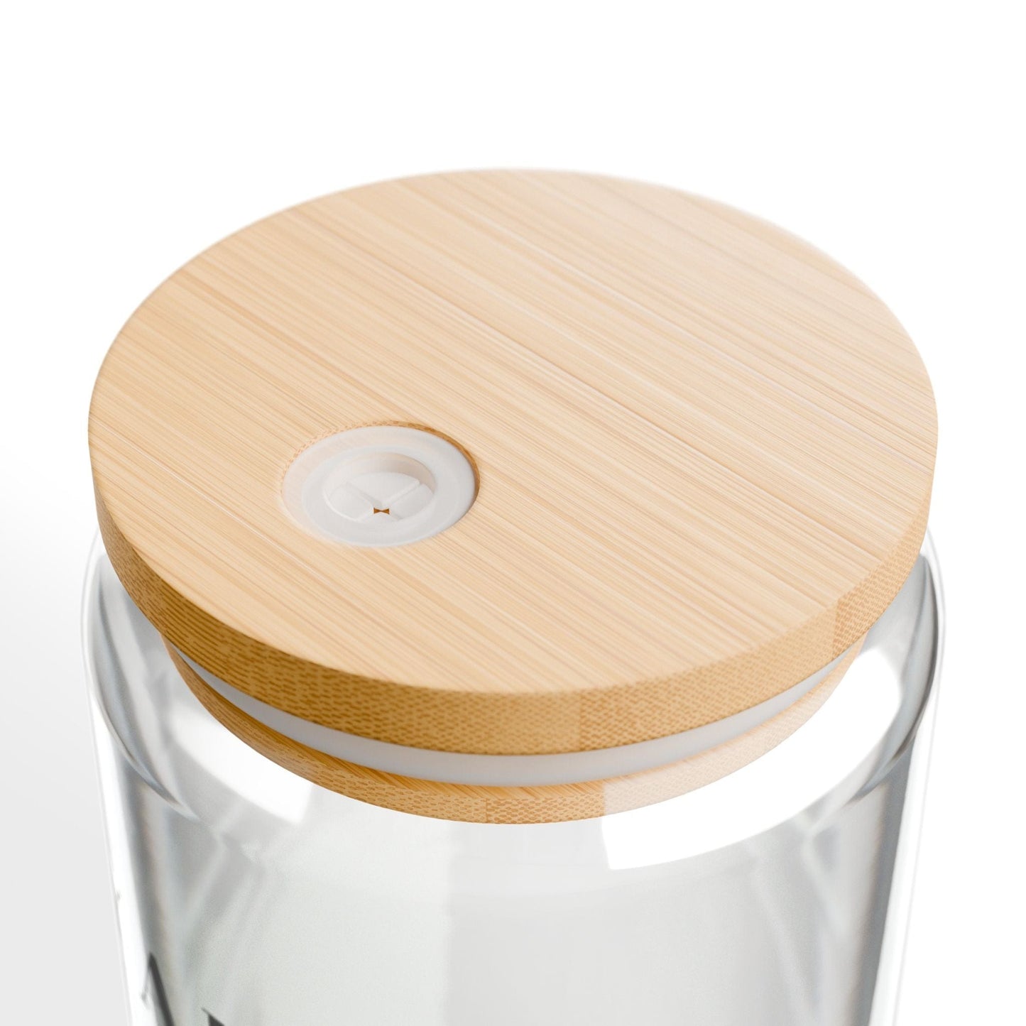 Printify Mug I Cry A Lot But I Am I Am So Productive  Glass Can Bamboo Lid and Straw