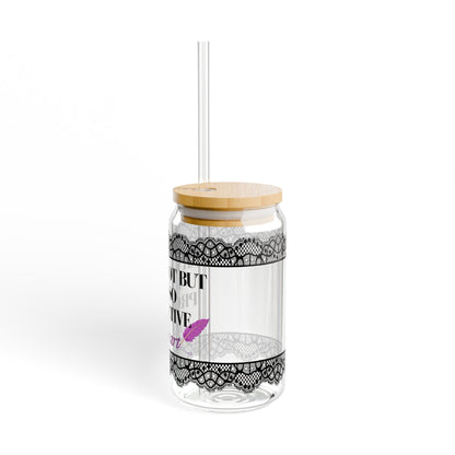 Printify Mug I Am So Productive | Iced Coffee Glass | I Cry A Lot But I Am | Tea Coffee Cups | Gift For Girlfriend | Swiftea Glass | Gifts For Her