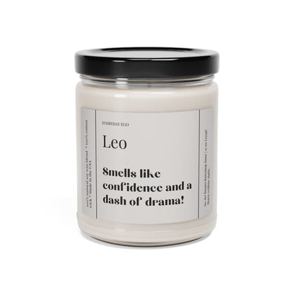 Printify Home Decor Leo Gift Funny Candle Star Sign Gifts Astrology Leo Birthday Gift Zodiac Gift for Best Friend Leo Candle Gift for Her Funny Gift