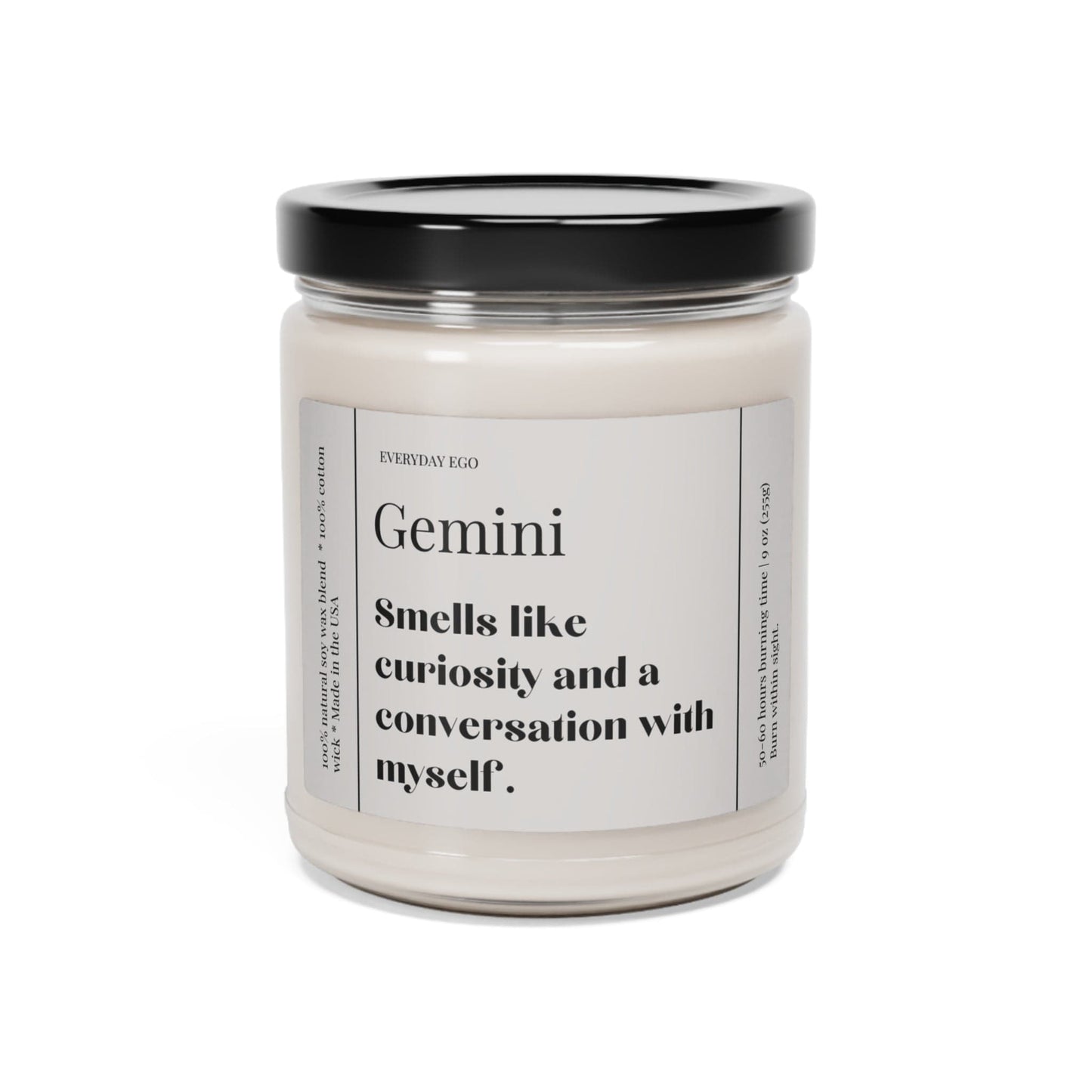 Printify Home Decor Gemini Gift Funny Candle Star Sign Gifts Astrology Gemini Birthday Gift Zodiac Gift for Best Friend Gemini Candle Gift for Her Funny Gift