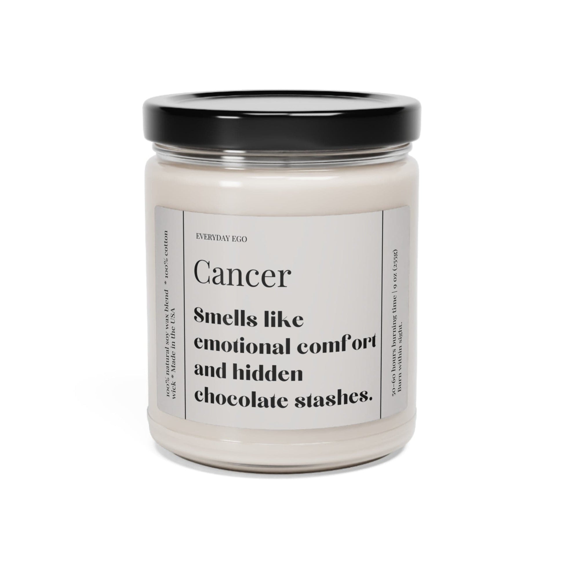 Printify Home Decor Cancer Gift Funny Candle Star Sign Gifts Astrology Cancer Birthday Gift Zodiac Gift for Best Friend Cancer Candle Gift for Her Funny Gift