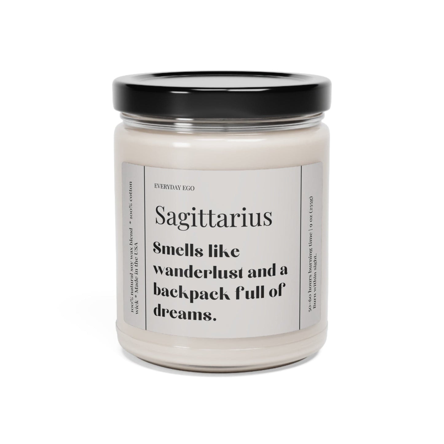 Printify Home Decor Sagittarius Gift Funny Candle Star Sign Gifts Astrology Birthday Gift Zodiac Gift for Best Friend Candle Gift for Her Funny Gift Sagittarius