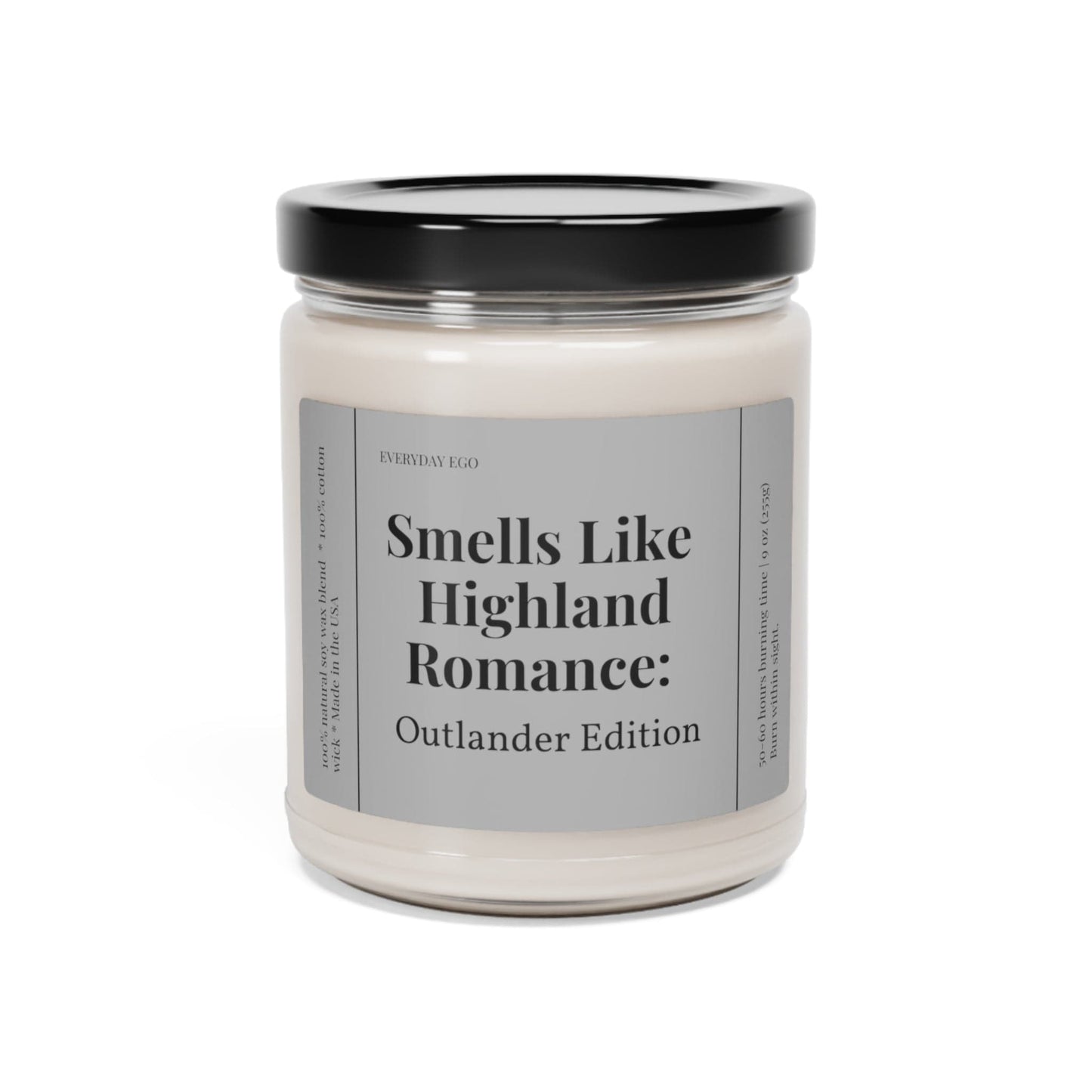 Printify Home Decor Outlander Candle | Soy Scented Candle | Highland Romance | Sassenach Candle | Outlander Inspired | Scented Soy Candle | Book Inspired Candle