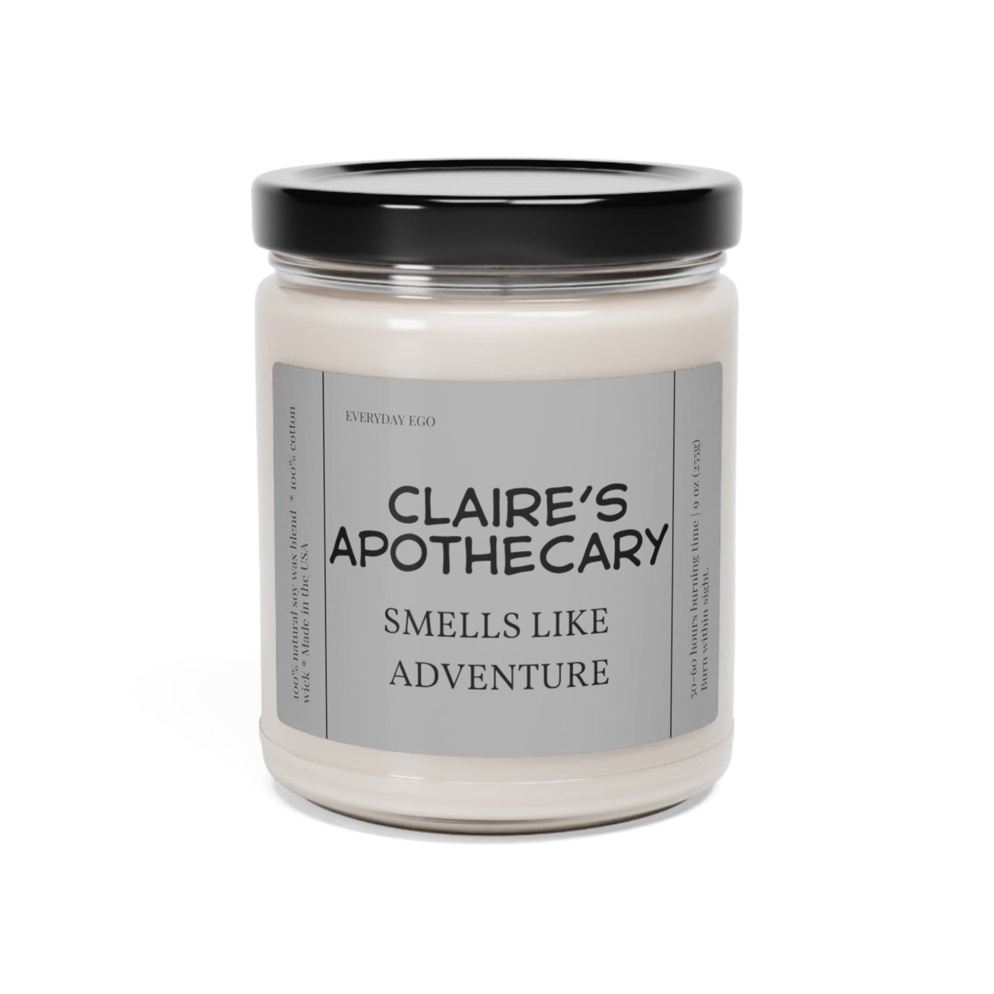 Printify Home Decor Outlander Gift | Sassenach Candle | Book Scented Candle | Gifts For Her | Lallybroch Soy Candle | Funny Gifts | Claire Fraser Candle