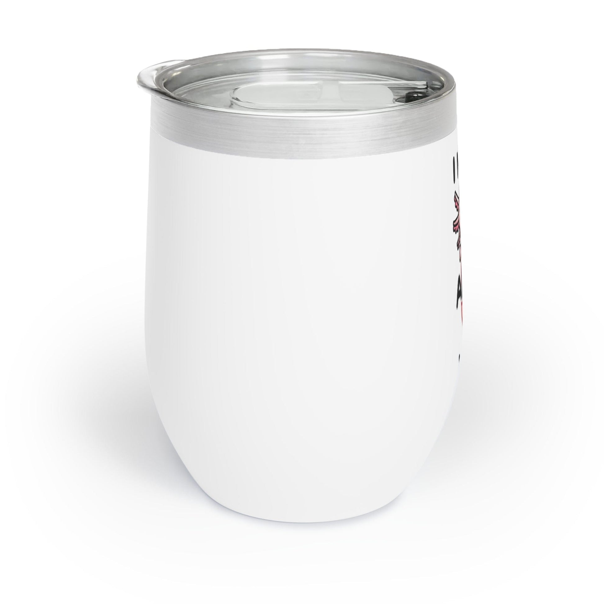Printify Mug White / 12oz Axolotl Wine Tumbler | Axolotl Gift | Gift For Her | Cute Axolotl Mug | Axolotl Coffee Mug | Pink Axolotl Mug | Cute Axolotl Gift