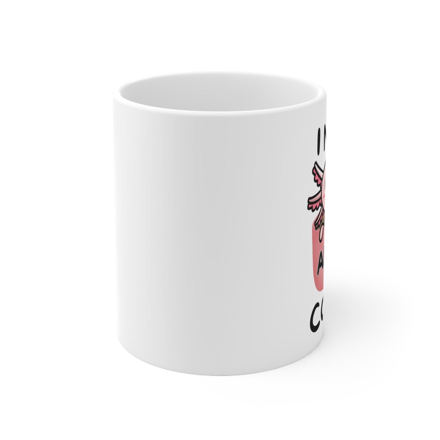 Printify Mug 11oz Axolotl Coffee Mug | Axolotl Lover Gift | Gift For Her | Cute Axolotl Gift | Axolotl Cup | Axolotl Coffee Mug | Salamander Gift | Coffee Cup