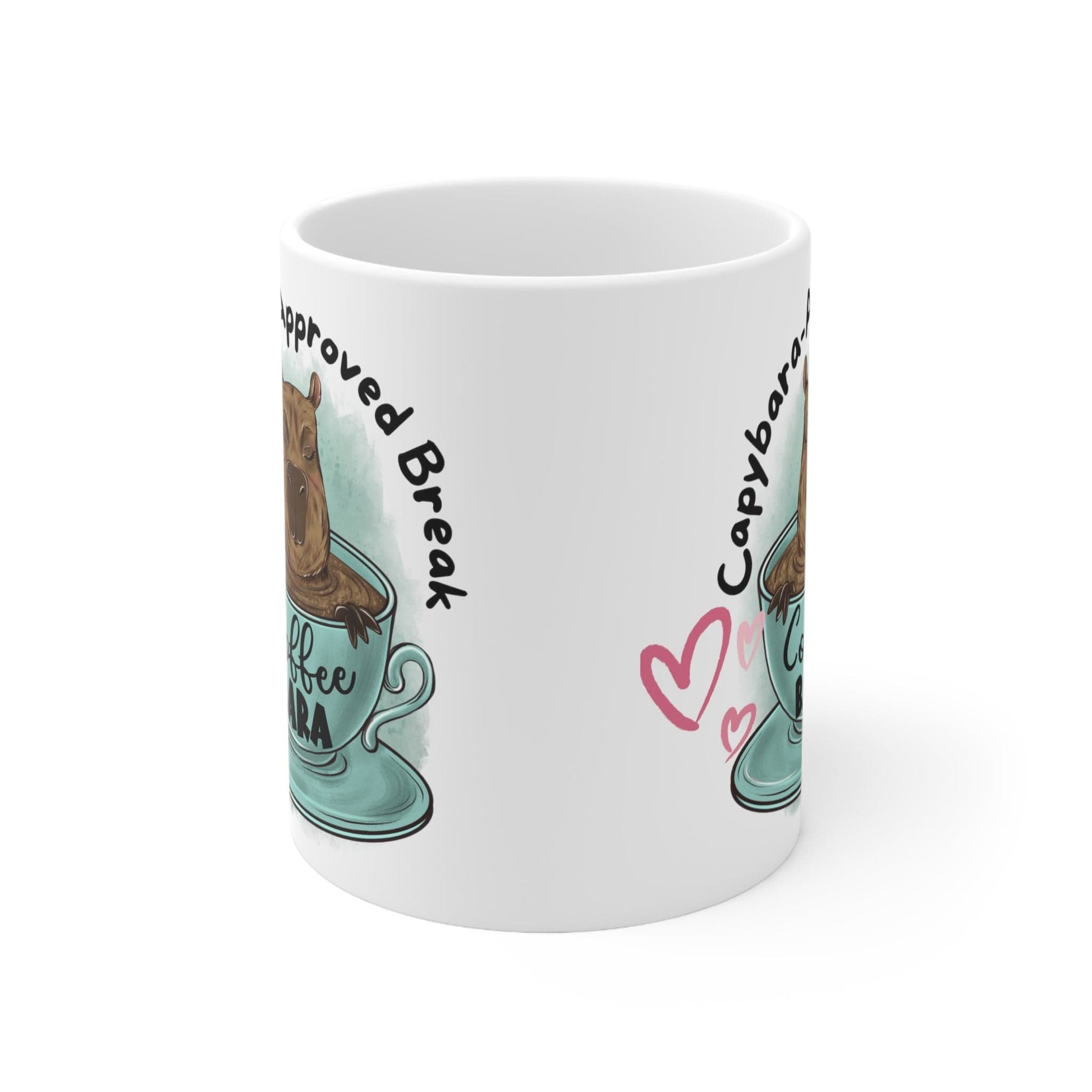 Printify Mug 11oz Capybara Lover | Funny Capybara Mug | Cappuccino Mug | Capybara Drinkwear | Cute Capybara Gift | Capybara Cup | Cute Capybara Mug