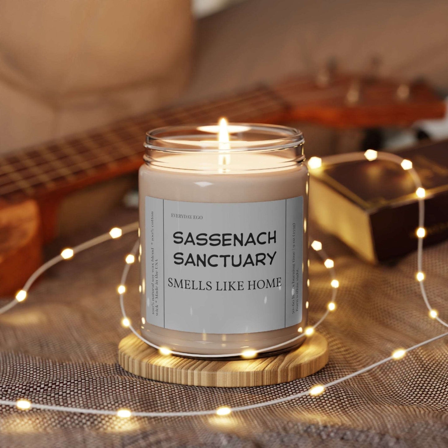 Printify Home Decor Apple Harvest / 9oz Sassenach Soy Candle | Bookish Candle Outlander Inspired