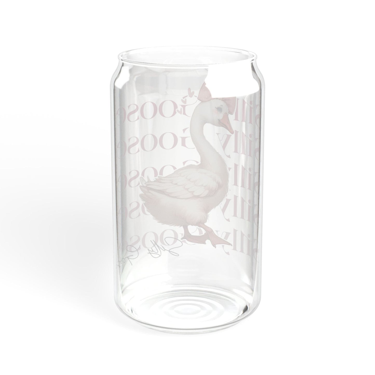 Printify Mug Funny Gift | Spooky Season Gift | Funny Stickers | Silly Goose Sticker | Bridal Shower Gifts | Iced Coffee Cup | Sipper Glass