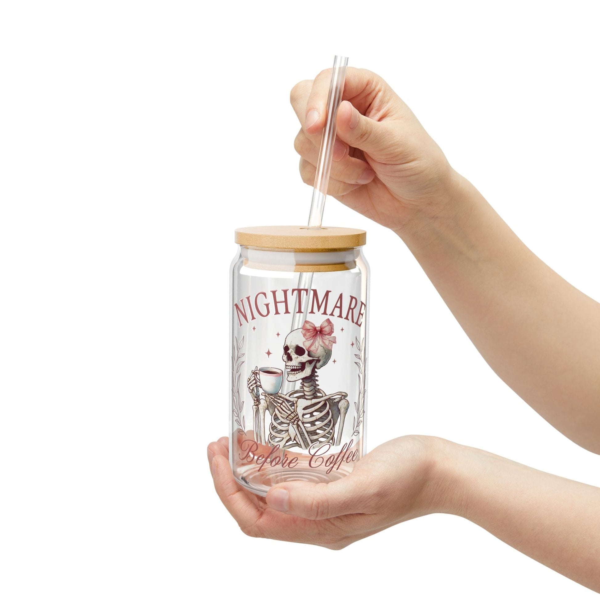 Printify Mug Nightmare Before Coffee | Coffee Cup | Gift Ideas | Nightmare Before Christmas | Halloween Decor | Coffee Lover Gift | Iced Coffee Lovers