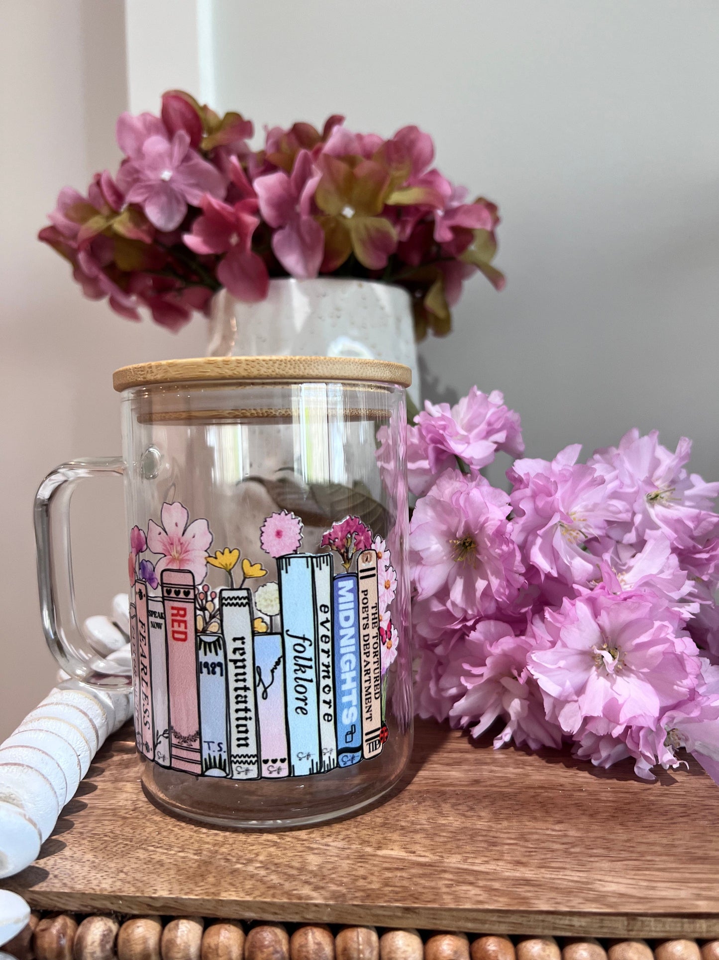 Everyday Ego Glass Mug New Swiftea Mug | Tortured Poets Edition