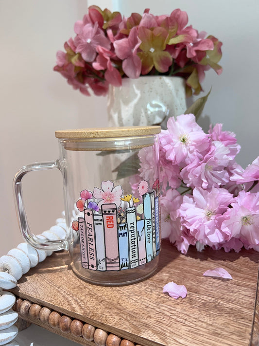 Everyday Ego Glass Mug New Swiftea Mug | Tortured Poets Edition