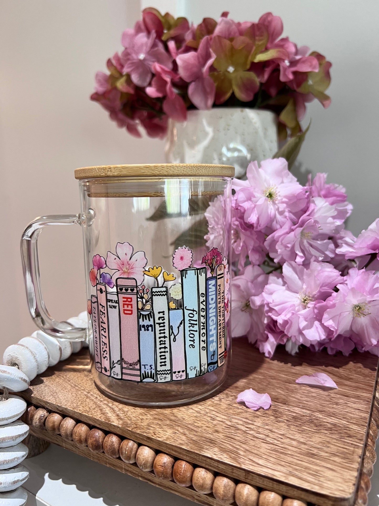 Everyday Ego Glass Mug New Swiftea Mug | Tortured Poets Edition