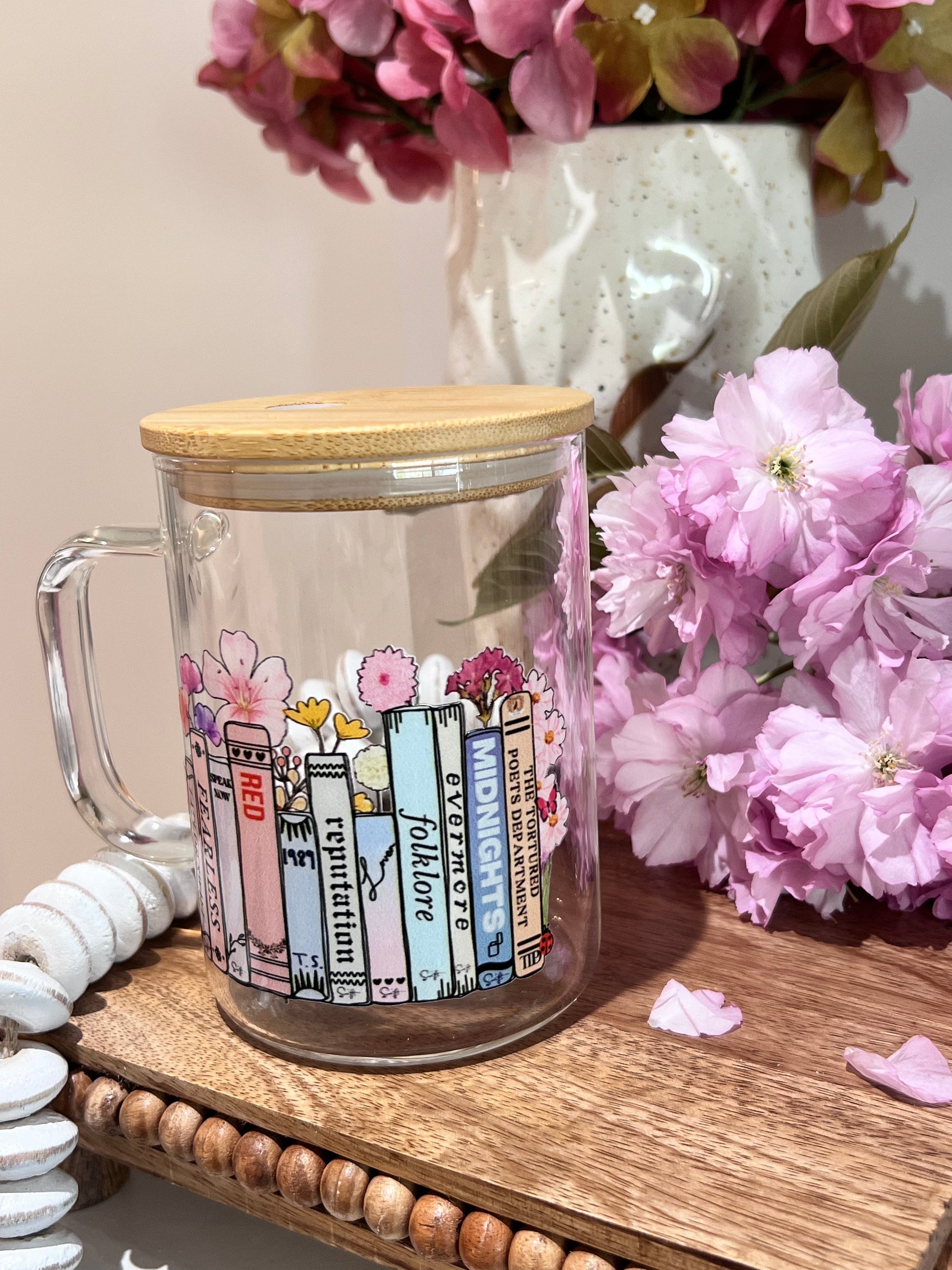 Everyday Ego Glass Mug New Swiftea Mug | Tortured Poets Edition