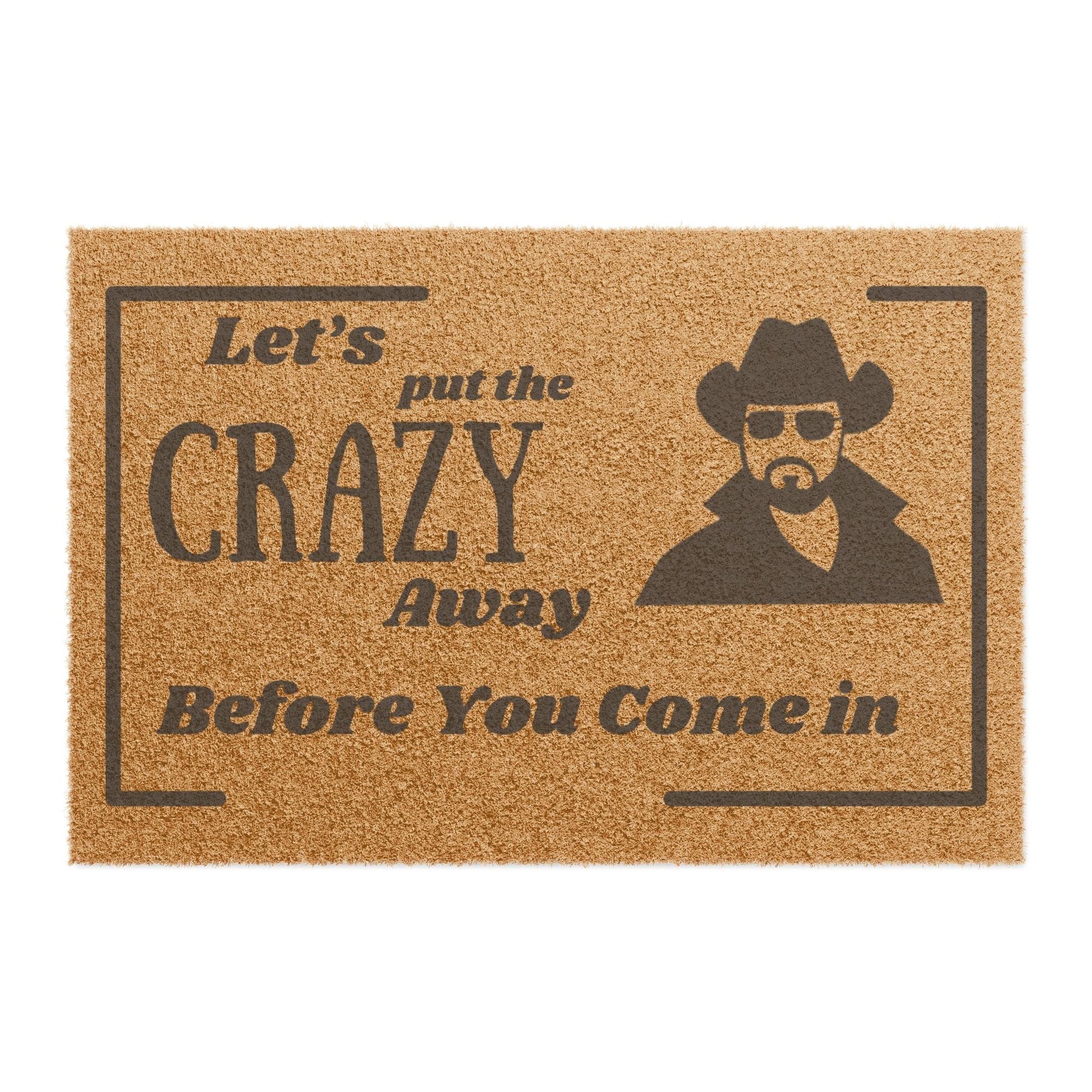 Printify Home Decor 24" x 16" Funny Welcome Doormat