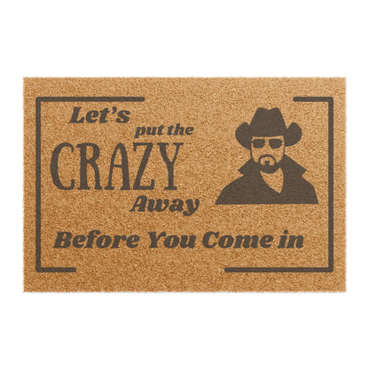Printify Home Decor 24" x 16" Funny Welcome Doormat