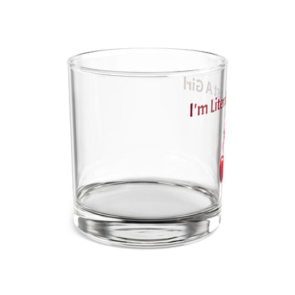 Printify Mug 10oz I'm Literally Just A Girl Cherry Red Rocks Glass 10oz