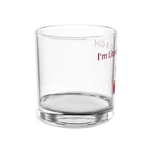 Printify Mug 10oz I'm Literally Just A Girl Cherry Red Rocks Glass 10oz