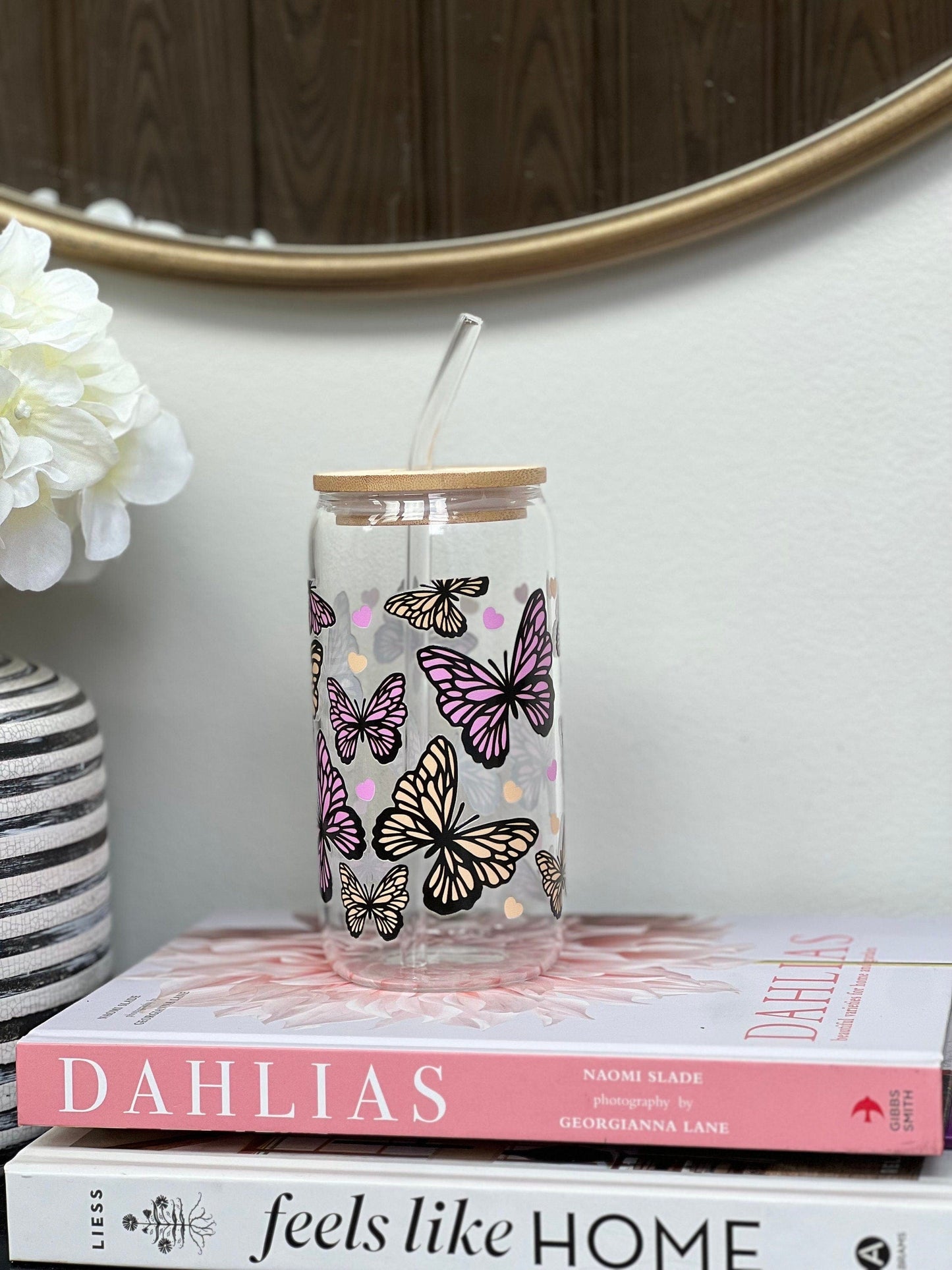 Everyday Ego Drink Cup Butterfly Glass Cup