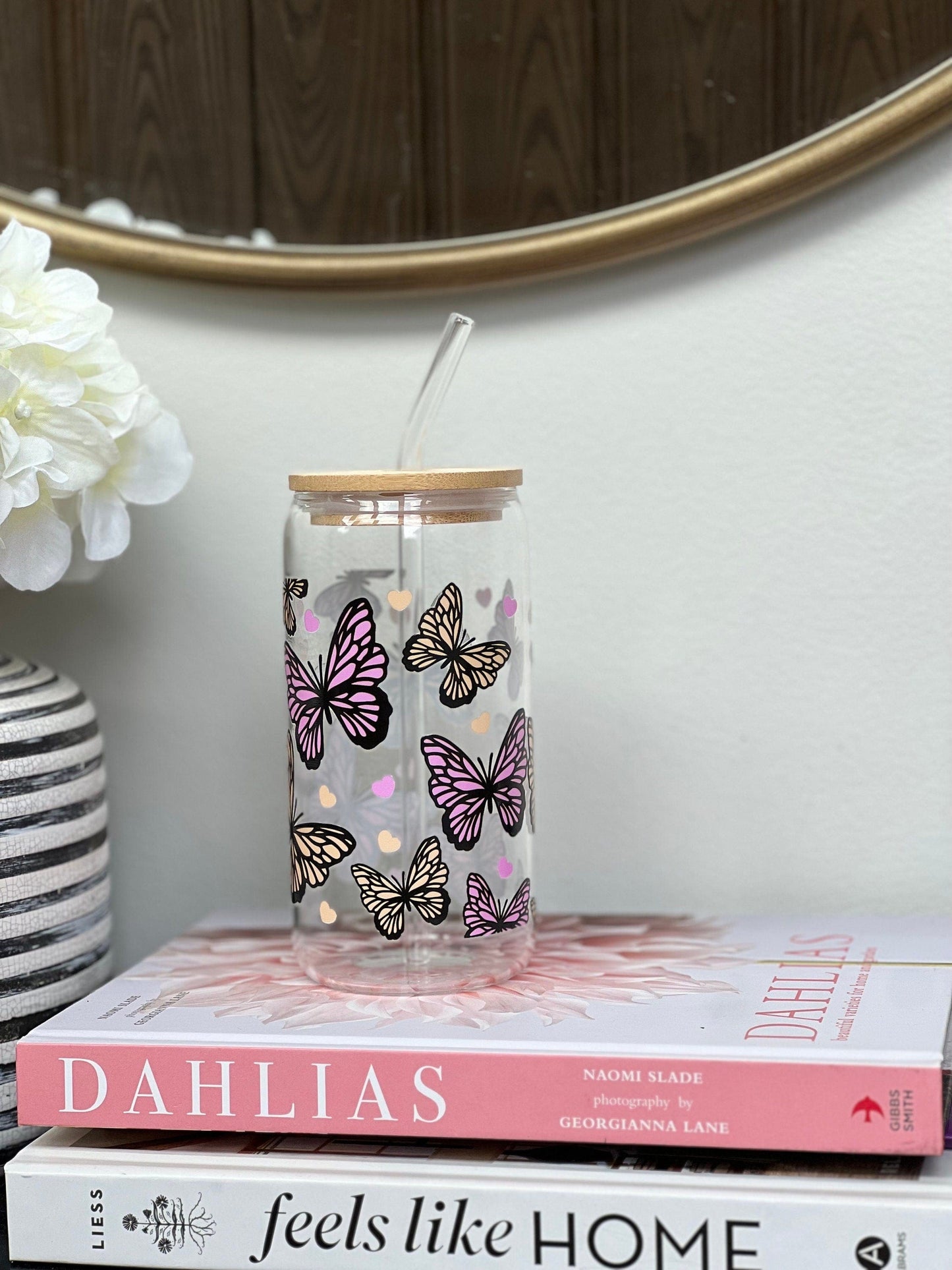 Everyday Ego Drink Cup Butterfly Glass Cup