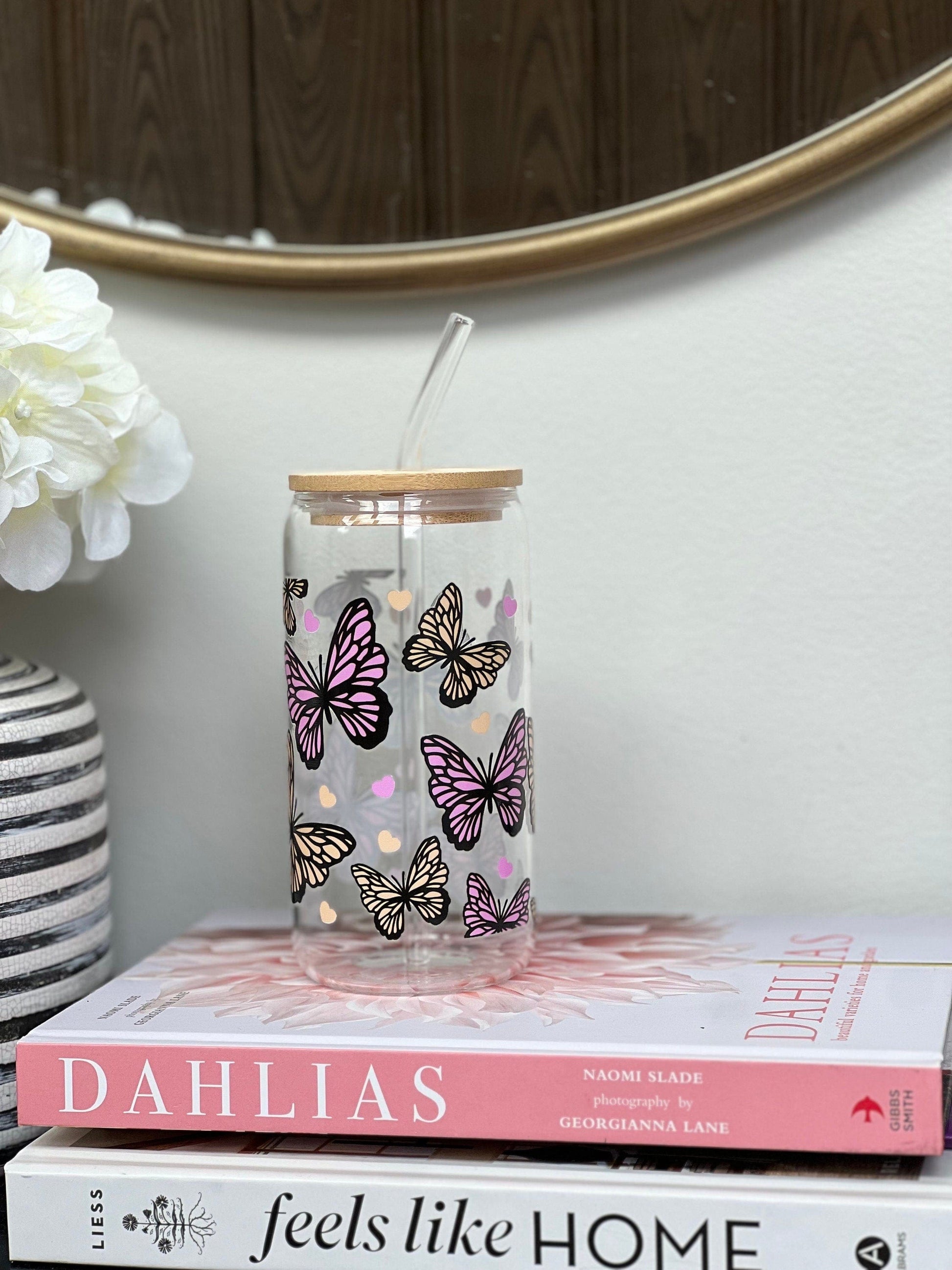 Everyday Ego Drink Cup Butterfly Glass Cup