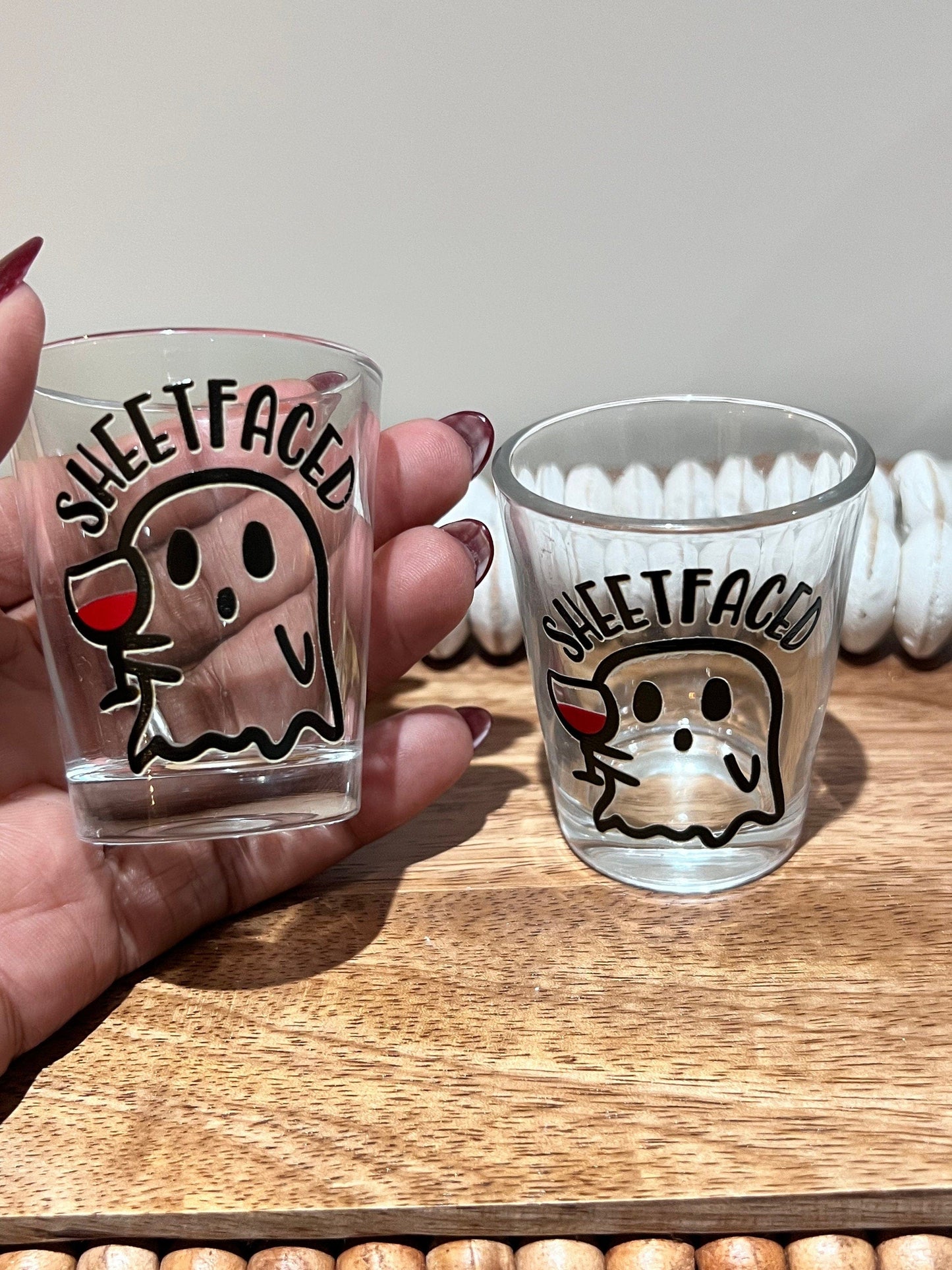 Everyday Ego Shot Glass Sheetfaced Ghost Sheetfaced Ghost Shot Glass