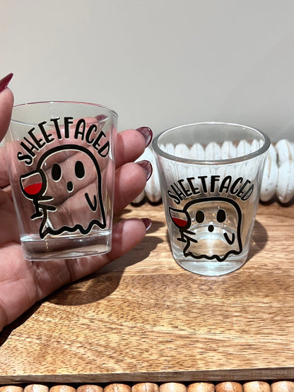 Everyday Ego Shot Glass Sheetfaced Ghost Sheetfaced Ghost Shot Glass