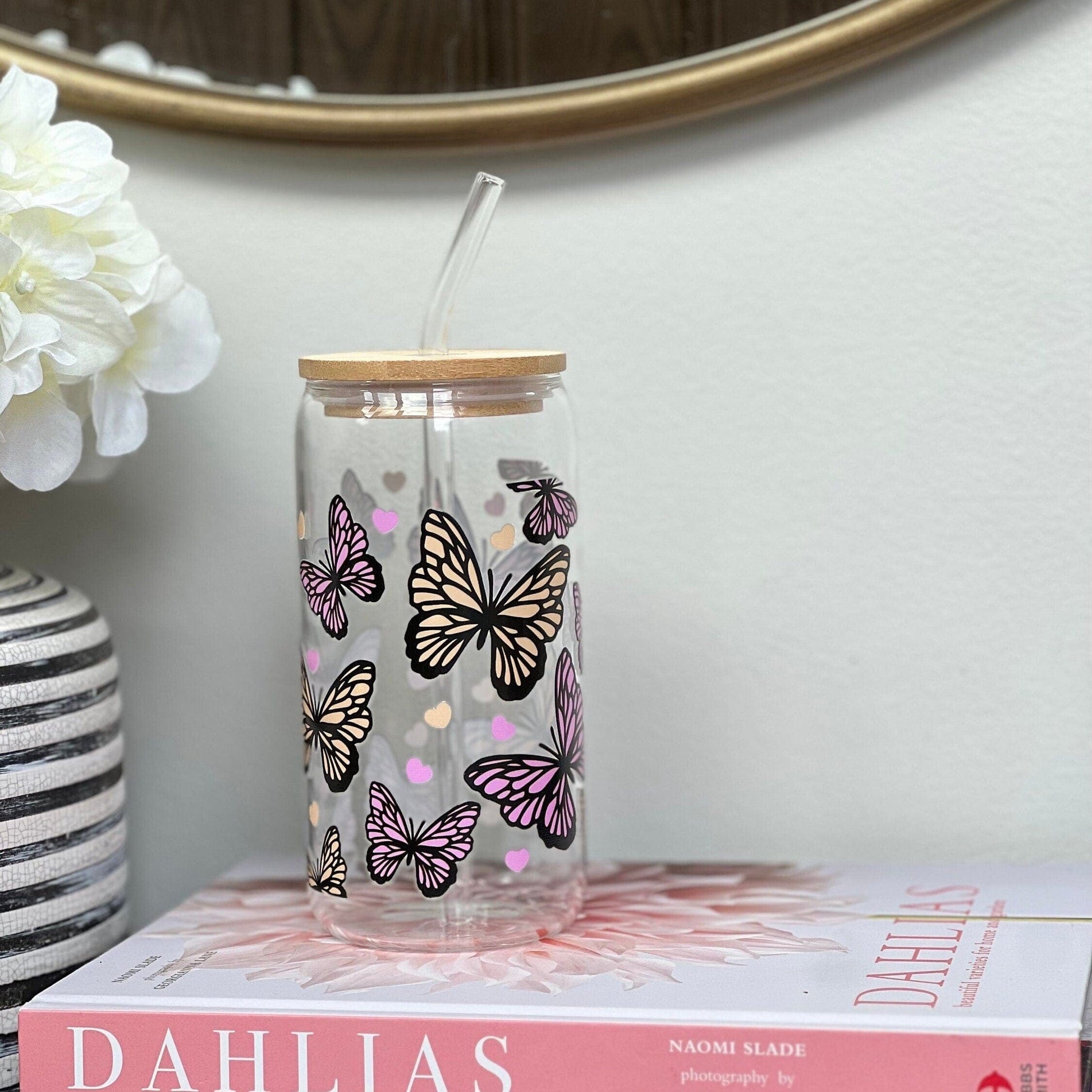 Everyday Ego Drink Cup Butterfly Glass Cup