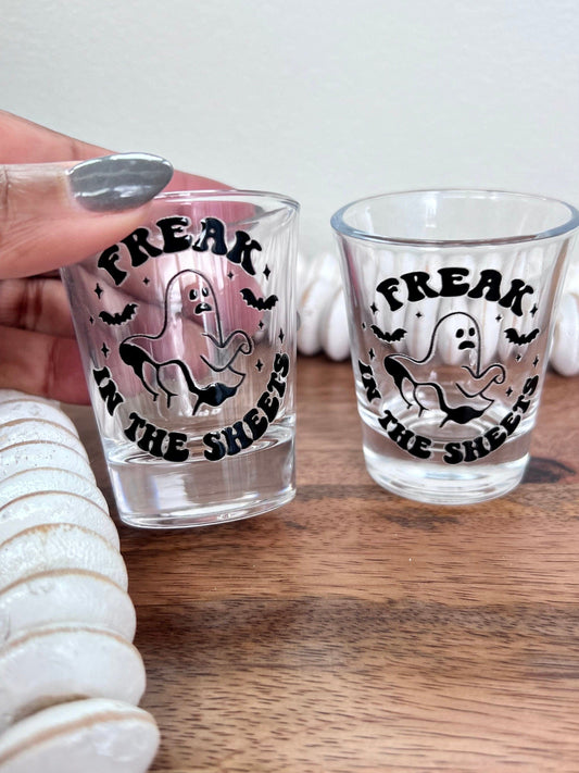 Everyday Ego Shot Glass Freak in the Sheets Freak in the Sheets Shot Glasses
