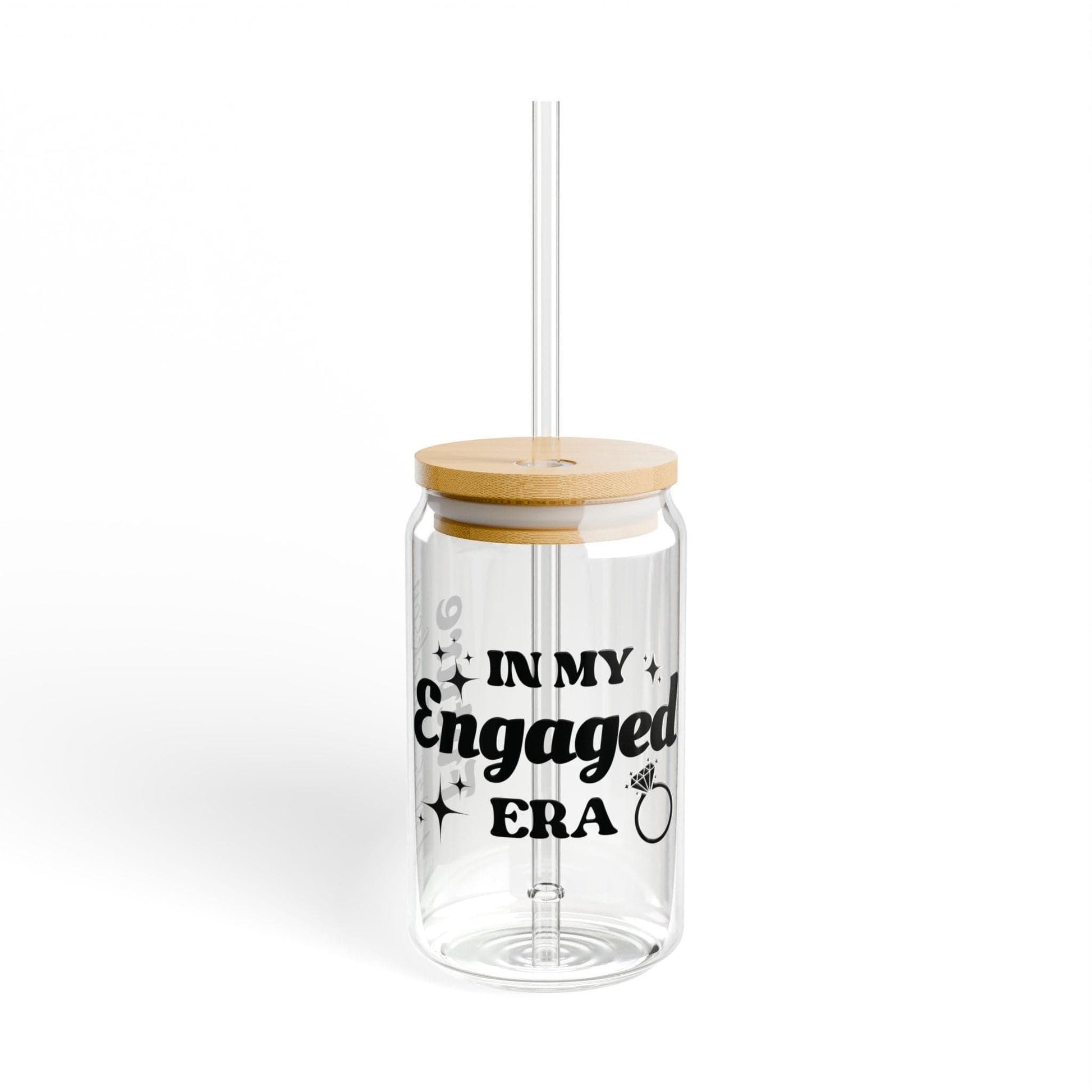 Everyday Ego Future Mrs Gift | In My Engaged Era Ice Coffee Cup | Bride To Be Glass Cup | Custom Mrs Tumbler | Fiancée Gift | Fiancee Gift