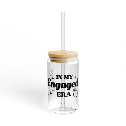 Everyday Ego Future Mrs Gift | In My Engaged Era Ice Coffee Cup | Bride To Be Glass Cup | Custom Mrs Tumbler | Fiancée Gift | Fiancee Gift
