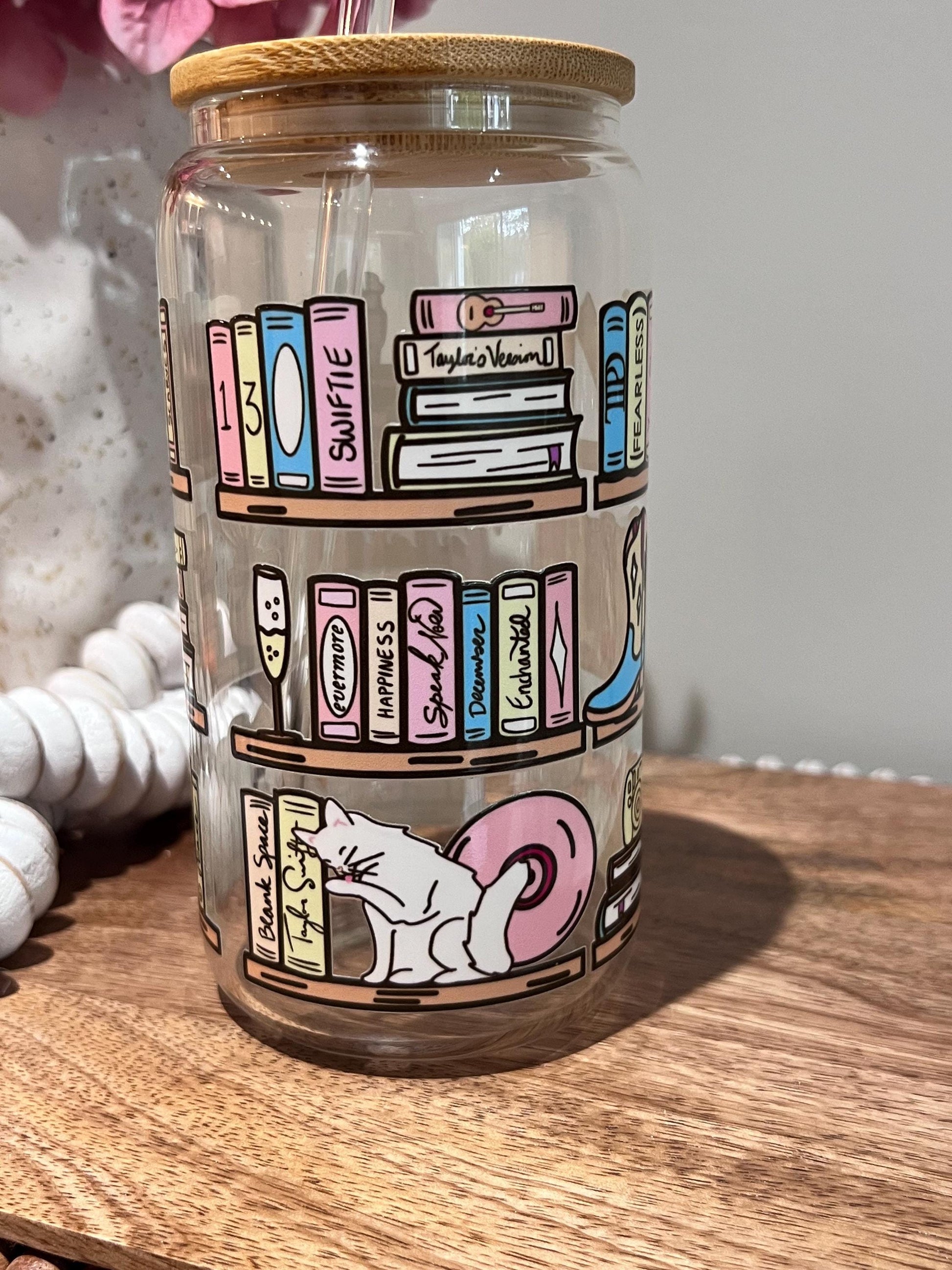 Everyday Ego Drink Cup Album Books Swiftea Glass