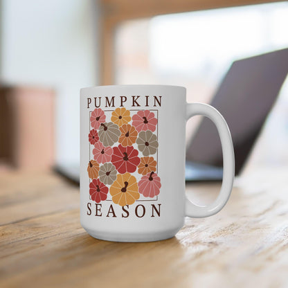 Everyday Ego Pumpkin Season Mug | Pumpkin Gifts | Halloween Mug | Autumn Mug | Just A Girl Who Loves Fall | Fall Mug Wrap | Fall Coffee Bar Sign