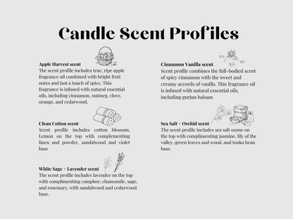 Printify Home Decor Pisces Funny Candle